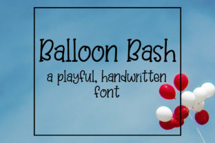Balloon Bash: A Playful Serif Font for Bold Campaigns