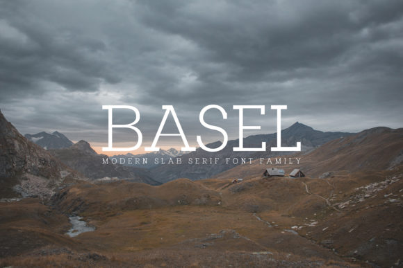 Basel Family: A Slab Serif Typeface for Modern Editors