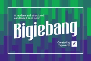 Bigiebang: A Sweet Sans Serif Font for Web Design