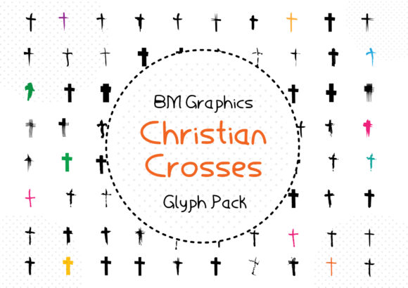 BM Graphics - Christian Crosses Font Review