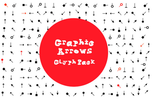 BM Graphics - Graphic Arrows Glyph Font Review