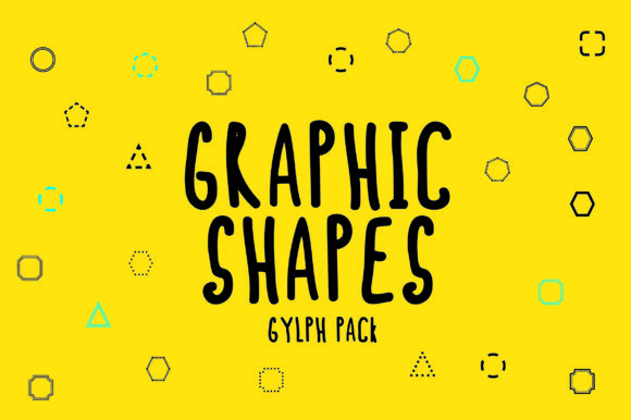 BM Graphics - Graphic Shapes Glyph Font
