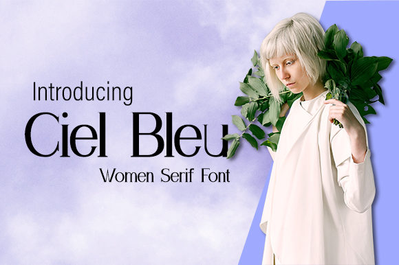 Ciel Bleu: A Serif Font for Editorial Design