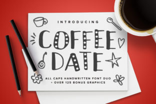Coffee Date: A Handwritten Font for Editorial Warmth