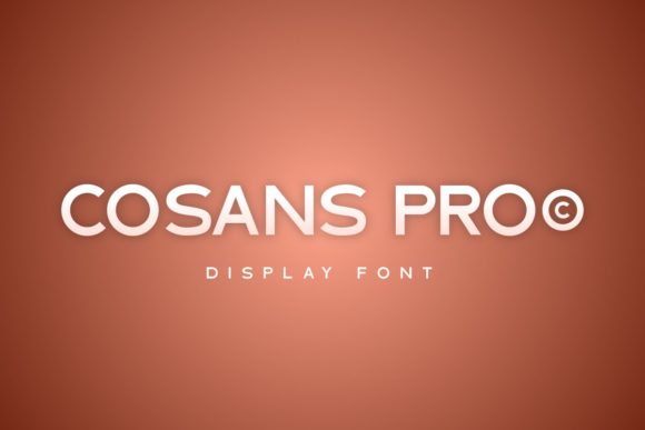 Cosans Pro: A Clean Sans Serif Font for Makers