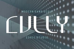 Cully: A Futuristic Sans Serif Font for Editorial Design