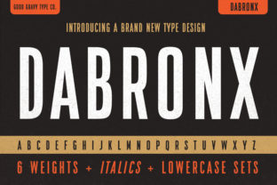 Dabronx: A Condensed Sans Serif Font for Modern Branding