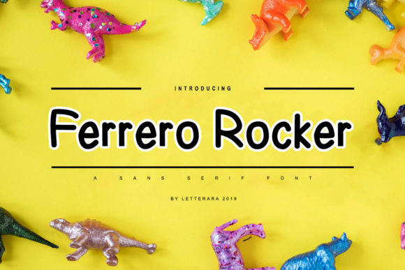 Ferrero Rocker Family: A Playful Sans Serif Typeface