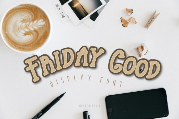 Friday Good: A Sweet Slab Serif Font for Makers