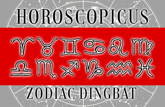 Horoscopicus: A Celestial Dingbat Font for Editorial Design