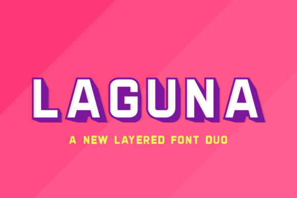 Laguna Duo: A Bold Typeface for Modern Web Design
