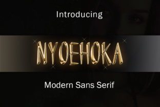 Nyoehoka: A Fresh Typeface for Modern Editors