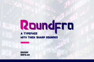 Roundfra: A Sweet Sans Serif Font for Web Design
