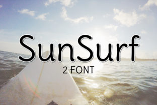 Sun Surf Font: A Breezy Sans Serif for Summer Branding