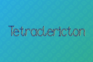 Tetraclericton: The Decorative Font for Clear Campaigns