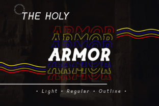 The Holy Armor: A Serif Font for Editorial Clarity