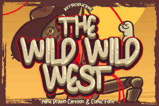 The Wild Wild West Typeface for Editorial Design