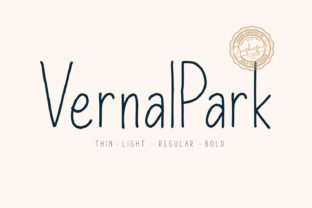 Vernal Park Family: A Classic Sans Serif Typeface
